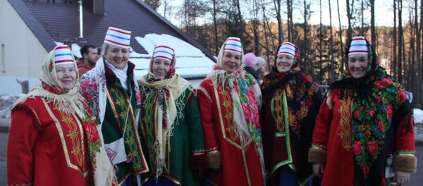 Исполнительницы народных песен из ансамбля Молодички - Sputnik Беларусь