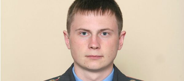 Инспектор отделения агитации и пропаганды УГАИ Брестского облисполкома Максим Зинькевич  - Sputnik Беларусь