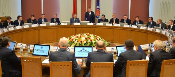 Министр иностранных дел Владимир Макей на коллегии МИД - Sputnik Беларусь