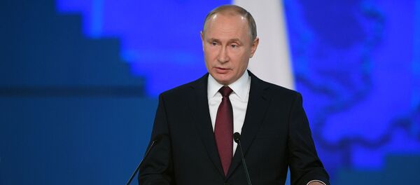 Ежегодное послание президента РФ В. Путина Федеральному Собранию - Sputnik Беларусь