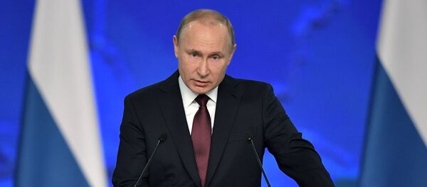 Ежегодное послание президента РФ В. Путина Федеральному Собранию - Sputnik Беларусь