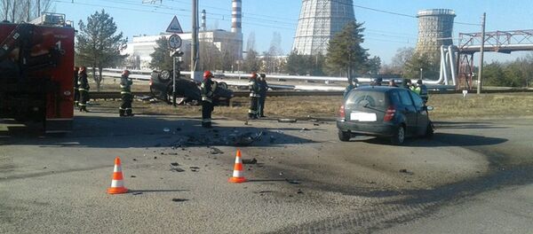 Место ДТП - Sputnik Беларусь