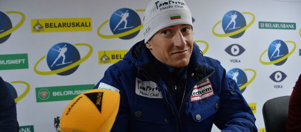 Чемпион Европы по биатлону Красимир Анев - Sputnik Беларусь