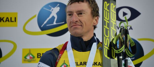 Болгарский биатлонист Красимир Анев - Sputnik Беларусь