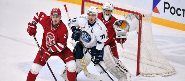 Игра между Витязем и Динамо Игра между Витязем и Динамо - Sputnik Беларусь