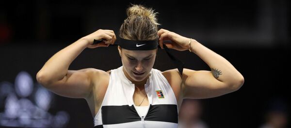 Беларуская тэнісістка Арына Сабаленка Беларуская тэнісістка Арына Сабаленка - Sputnik Беларусь