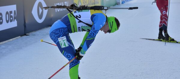 Белорусский биатлонист Владимир Чепелин - Sputnik Беларусь