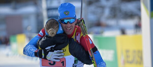 Российские спортсмены Дмитрий Малышко и Евгения Павлова  - Sputnik Беларусь