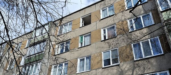 Дом, где произошло ЧП - Sputnik Беларусь