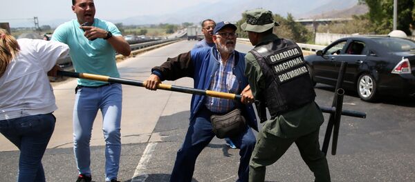 Протесты в Венесуэле - Sputnik Беларусь