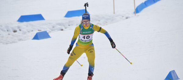Шведская биатлонистка Мона Брорссон  - Sputnik Беларусь