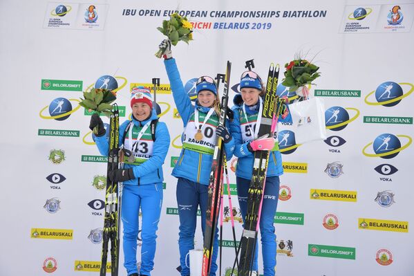 Женский спринт (7,5 км) завершился победой шведки Моны Брорссон - Sputnik Беларусь
