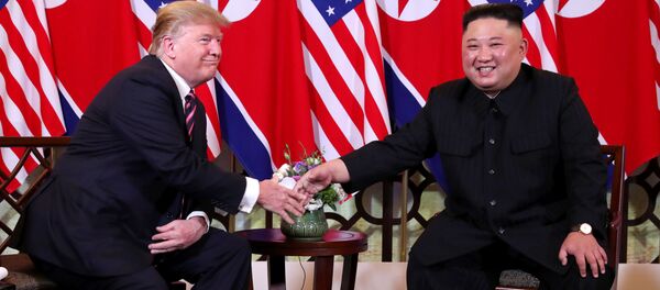 Встреча Дональда Трампа и Ким Чен Ына - Sputnik Беларусь
