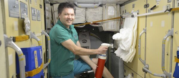 Испытания космического огнетушителя - Sputnik Беларусь