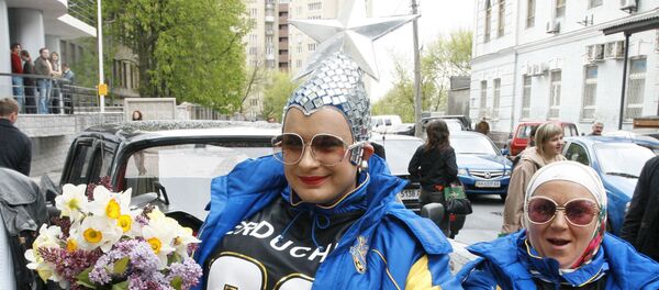 Верка Сердючка (Андрей Данилко) перед отъездом на конкурс Евровидение - Sputnik Беларусь