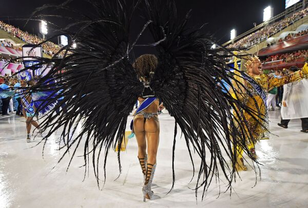 Принцесса карнавала на карнавале в Рио-де-Жанейро, Бразилия - Sputnik Беларусь