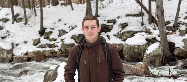 Павел Литвинко сейчас учится в магистратуре БГУИР - Sputnik Беларусь