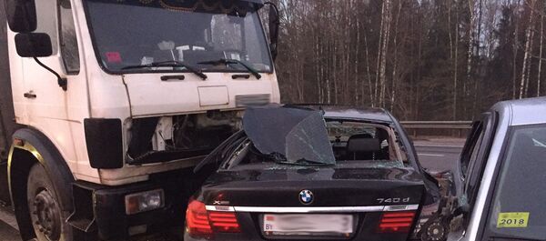 ДТП на трассе М5 ДТП на трассе М5 - Sputnik Беларусь