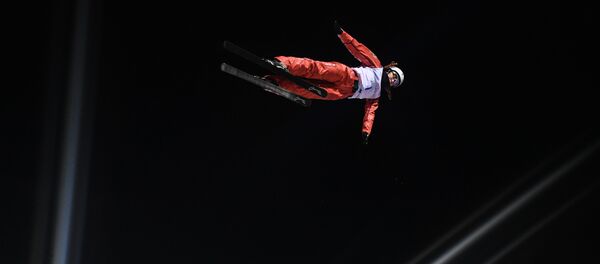 Белорусская фристайлистка Александра Романовская Белорусская фристайлистка Александра Романовская - Sputnik Беларусь