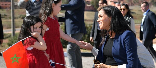 Меган Маркл во время визита в Марокко - Sputnik Беларусь