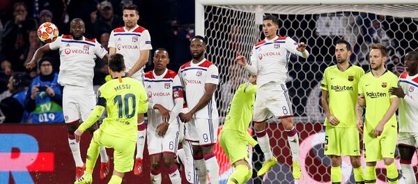 Матч 1/8 финала Лиги чемпионов Лион - Барселона - Sputnik Беларусь