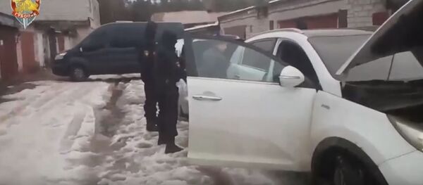 МВД показало видео угона KIA и задержания тех, кто это сделал - Sputnik Беларусь