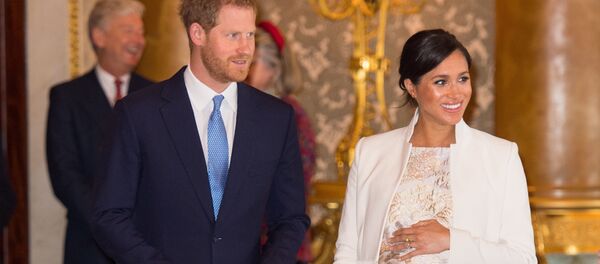 Принц Гарри и его супруга Меган Маркл  - Sputnik Беларусь