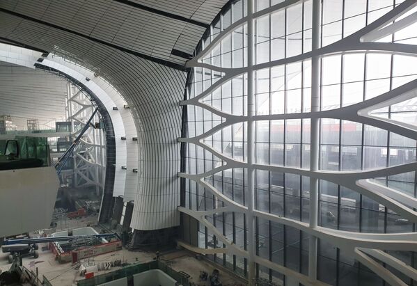Строящийся международный аэропорт Дасин в Пекине - Sputnik Беларусь