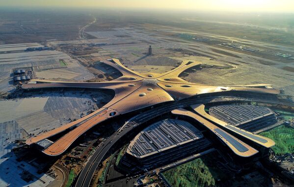 Новый международный аэропорт Пекина Дасин - Sputnik Беларусь