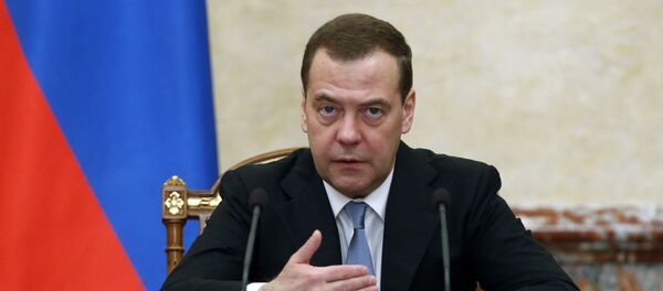 Председатель правительства РФ Дмитрий Медведев - Sputnik Беларусь
