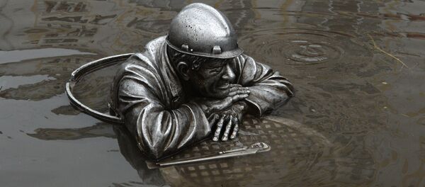 Памятник сантехнику, архивное фото - Sputnik Беларусь