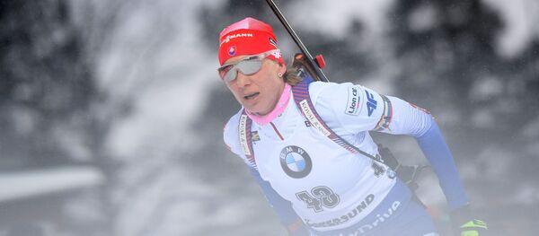 Биатлон. Чемпионат мира. Женщины. Спринт Биатлон. Чемпионат мира. Женщины. Спринт - Sputnik Беларусь