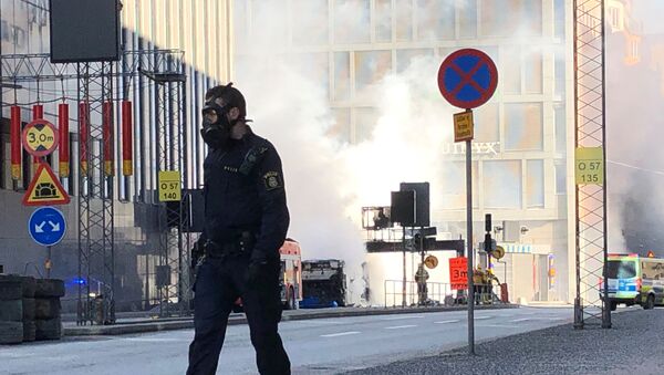 Автобус взорвался в центре Стокгольма  - Sputnik Беларусь