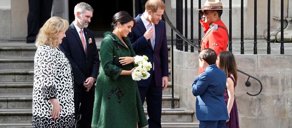 Меган Маркл и принц Гарри - Sputnik Беларусь