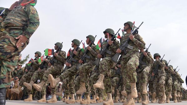 Солдаты Вооруженных сил Афганистана, архивное фото - Sputnik Беларусь