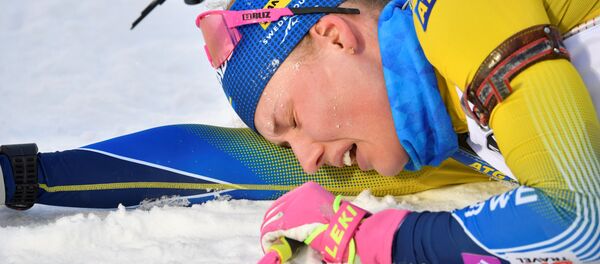 Шведская биатлонистка Ханна Эберг Шведская биатлонистка Ханна Эберг - Sputnik Беларусь