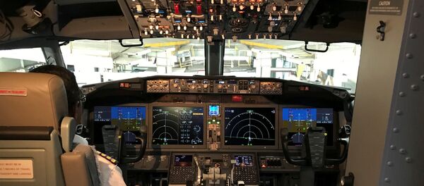 Кабина самолета Boeing 737 MAX 8  - Sputnik Беларусь