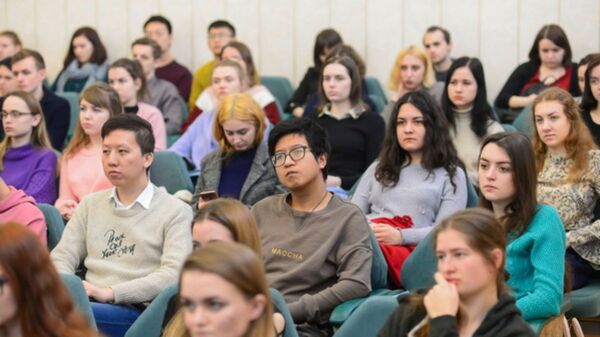 Китайские студенты в Минске - Sputnik Беларусь