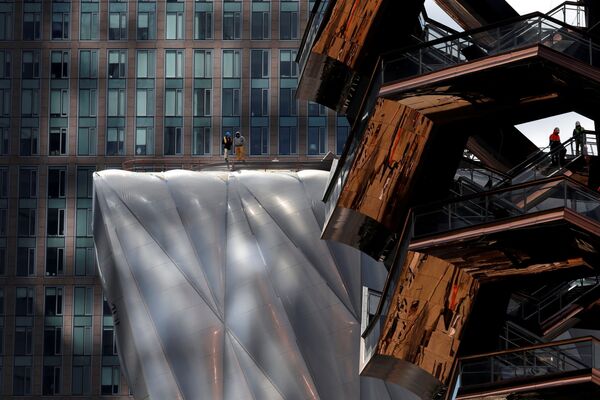 Скульптура-лестница Vessel в Нью-Йорке - Sputnik Беларусь