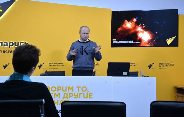 Дудин: есть темы, которые без съемки с квадрокоптера сложно осветить в СМИ - Sputnik Беларусь