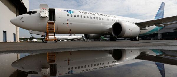 Boeing 737 MAX в аэропорту, архивное фото - Sputnik Беларусь