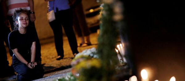 Ученики бразильской школы почтили память жертв стрельбы - Sputnik Беларусь