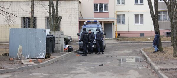 Ситуация на улице Сердича в Минске - Sputnik Беларусь