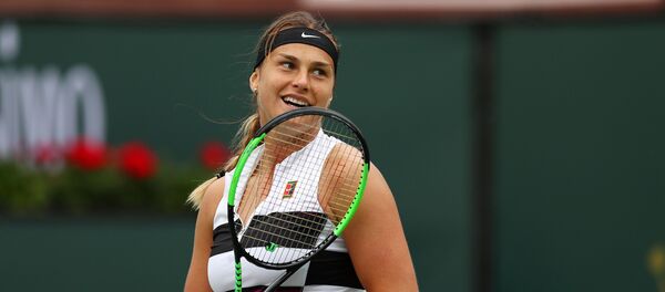 Арина Соболенко на турнире BNP Paribas Open - Sputnik Беларусь