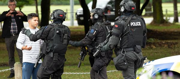 Полиция в Крайстчерче - Sputnik Беларусь