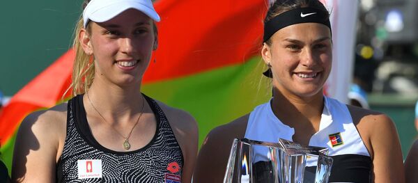 Сабаленка і Мёртэнс выйгралі тэнісны турнір у Індыян-Уэлсе ў парах Сабаленка і Мёртэнс выйгралі тэнісны турнір у Індыян-Уэлсе ў парах - Sputnik Беларусь