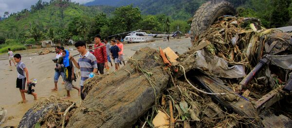 Наводнение в Индонезии - Sputnik Беларусь