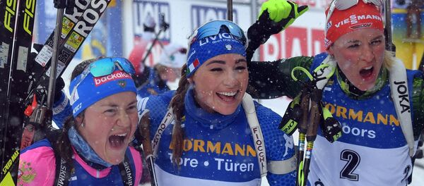 Биатлон. Чемпионат мира. Женщины. Масс-старт Биатлон. Чемпионат мира. Женщины. Масс-старт - Sputnik Беларусь