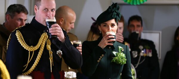 Мидлтон с супругом принцем Уильямом  - Sputnik Беларусь