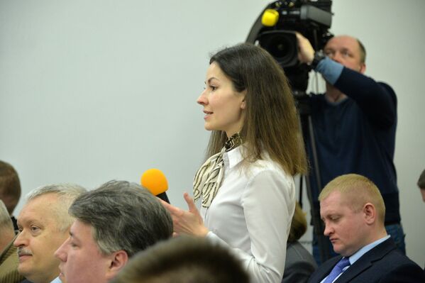 Инна Кардаш, корреспондент телеканала 112 Украина - Sputnik Беларусь